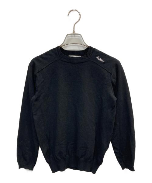 MADISON BLUE（マディソンブルー）MADISON BLUE (マディソンブルー) HELLO CREW L/S PO ブラック サイズ:XSの古着・服飾アイテム