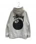 stussy (ステューシー) 8 ball hoodie グレー サイズ:L：12000円