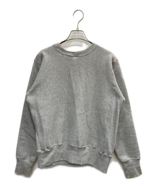 Champion REVERSE WEAVE（チャンピオン リバース ウィーブ）Champion REVERSE WEAVE (チャンピオン リバース ウィーブ) NYU (エヌワイユー) プリントスウェット グレー サイズ:MEDIUMの古着・服飾アイテム