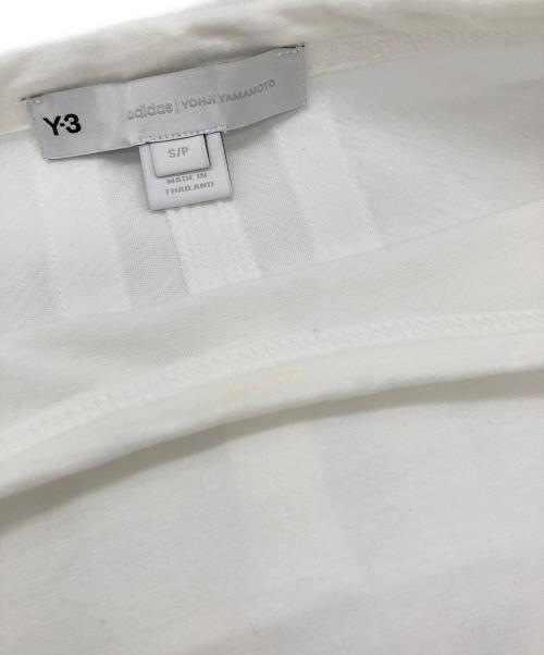 Y-3（ワイスリー）Y-3 (ワイスリー) OVERSIZED SS TEE - STRIPES ホワイト サイズ:S/Pの古着・服飾アイテム