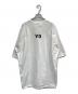 Y-3 (ワイスリー) OVERSIZED SS TEE - STRIPES ホワイト サイズ:S/P：5000円