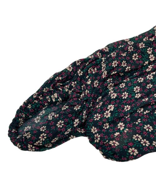 ne quittez pas（ヌキテパ）ne quittez pas (ヌキテパ) 花柄シャツワンピース ブラック サイズ:表記なしの古着・服飾アイテム