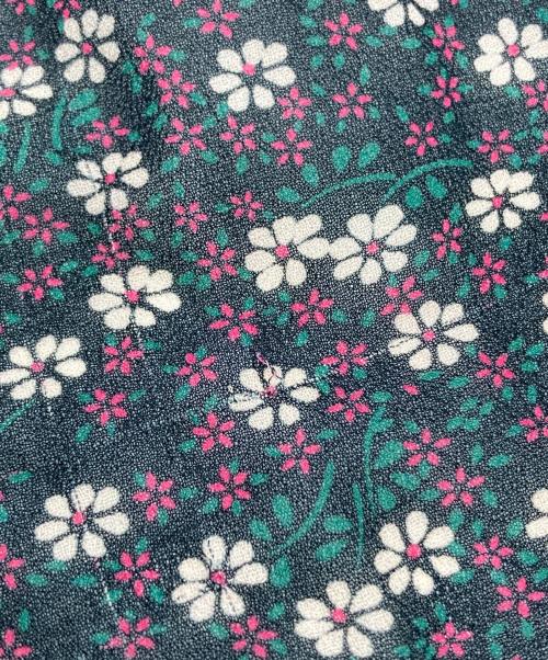 ne quittez pas（ヌキテパ）ne quittez pas (ヌキテパ) 花柄シャツワンピース ブラック サイズ:表記なしの古着・服飾アイテム