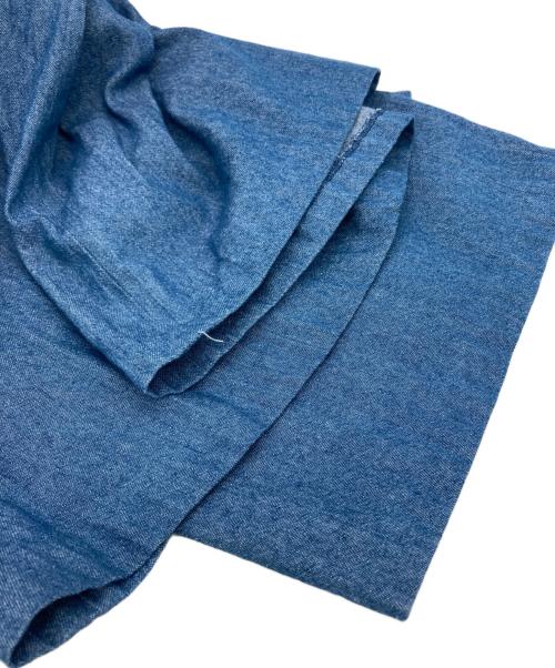 mizuiro-ind（ミズイロインド）mizuiro-ind (ミズイロインド) デニムワイドパンツ インディゴ サイズ:SIZE 1の古着・服飾アイテム
