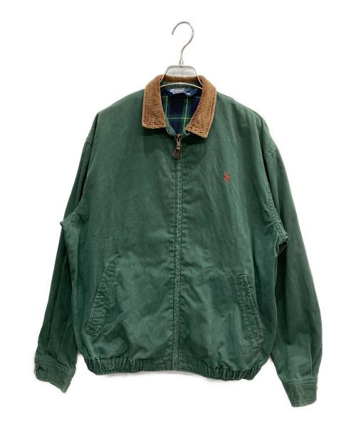 POLO RALPH LAUREN（ポロ・ラルフローレン）POLO RALPH LAUREN (ポロ・ラルフローレン) スイングトップ グリーン サイズ:Sの古着・服飾アイテム
