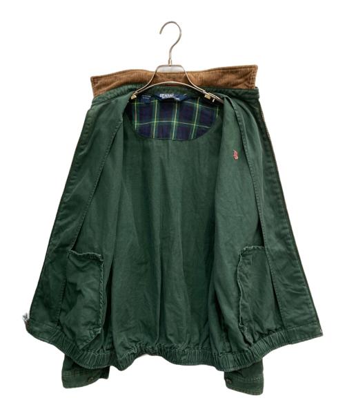POLO RALPH LAUREN（ポロ・ラルフローレン）POLO RALPH LAUREN (ポロ・ラルフローレン) スイングトップ グリーン サイズ:Sの古着・服飾アイテム