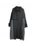 HARE（ハレ）の古着「サイドプリーツステンコート」｜ブラック