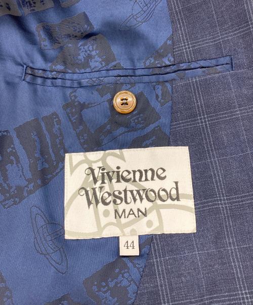 Vivienne Westwood man（ヴィヴィアン ウェストウッド マン）Vivienne Westwood man (ヴィヴィアン ウェストウッド マン) テーラードジャケット ネイビー サイズ:44の古着・服飾アイテム