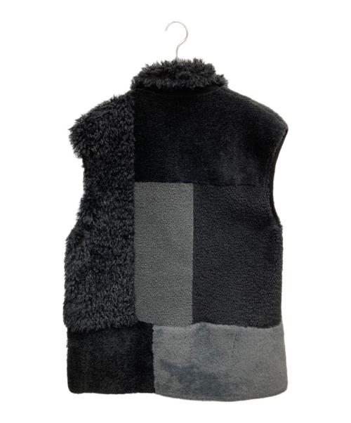 Ameri（アメリ）Ameri (アメリ) MANY WAY VARIOUS BOA JACKET ブラック×グレー サイズ:Sの古着・服飾アイテム