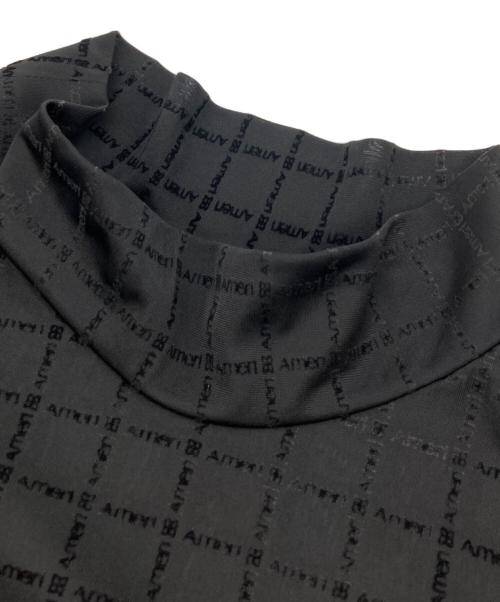 Ameri（アメリ）Ameri (アメリ) NEW LOGO MONOGRAM PLAID SKIN TOP ブラック サイズ:Fの古着・服飾アイテム