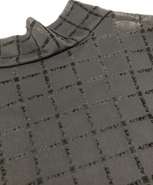 Ameri（アメリ）Ameri (アメリ) NEW LOGO MONOGRAM PLAID SKIN TOP ブラック サイズ:Fの古着・服飾アイテム