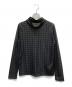 Ameri（アメリ）の古着「NEW LOGO MONOGRAM PLAID SKIN TOP」｜ブラック