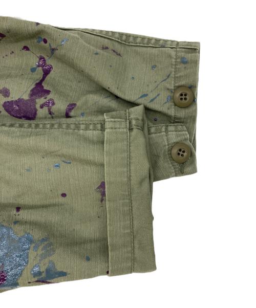 Needles（ニードルズ）Needles (ニードルズ) D.N. COVERALL Back Sateen Paint カーキ サイズ:Mの古着・服飾アイテム