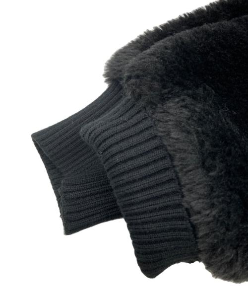 mnml（ミニマル）mnml (ミニマル) ボアジャケット ブラック サイズ:Mの古着・服飾アイテム