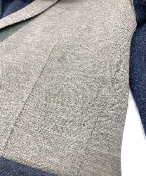 KOLOR（カラー）KOLOR (カラー) 切替ダブルテーラードジャケット ネイビー サイズ:2の古着・服飾アイテム