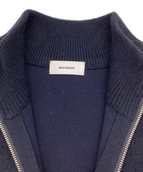 MIESROHE（ミースロエ）MIESROHE (ミースロエ) 接結シャギーニットベスト ネイビー サイズ:FREEの古着・服飾アイテム