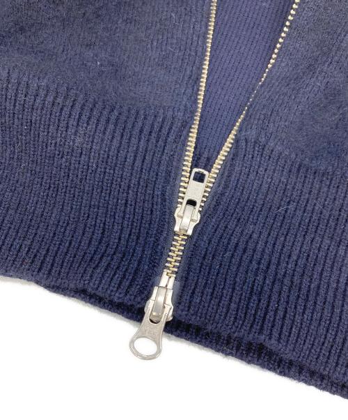 MIESROHE（ミースロエ）MIESROHE (ミースロエ) 接結シャギーニットベスト ネイビー サイズ:FREEの古着・服飾アイテム