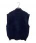 MIESROHE (ミースロエ) 接結シャギーニットベスト ネイビー サイズ:FREE：8000円