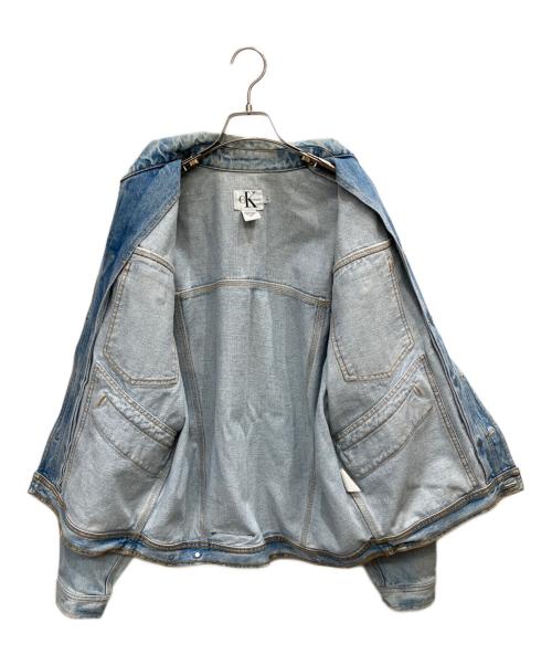 Calvin Klein（カルバンクライン）Calvin Klein (カルバンクライン) デニムジャケット インディゴ サイズ:Mの古着・服飾アイテム