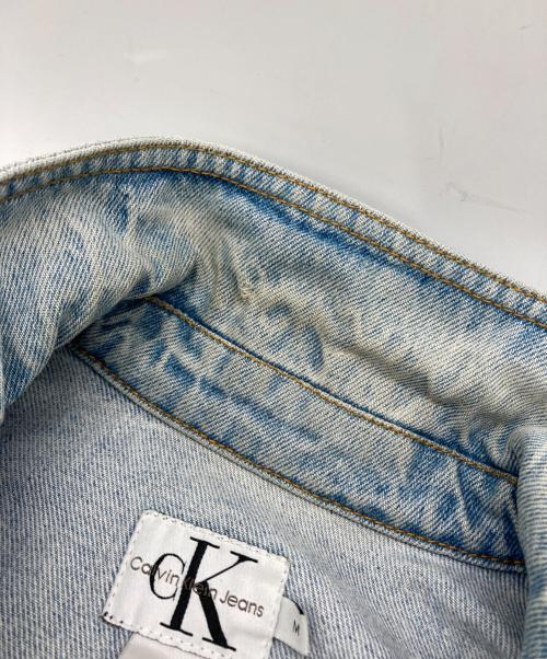 Calvin Klein（カルバンクライン）Calvin Klein (カルバンクライン) デニムジャケット インディゴ サイズ:Mの古着・服飾アイテム