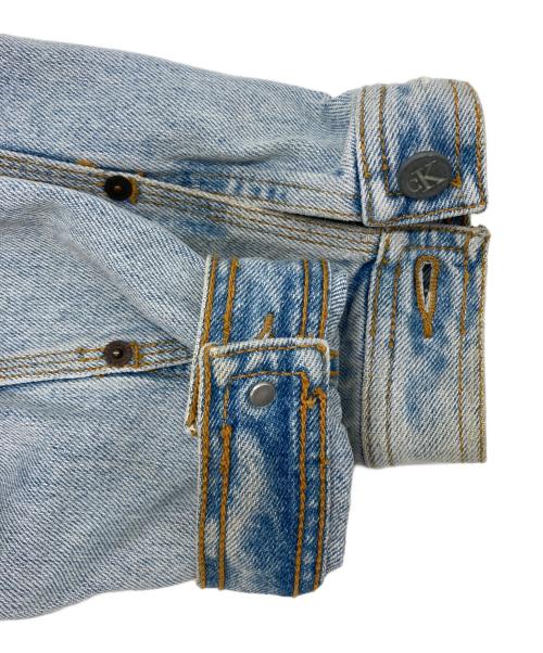 Calvin Klein（カルバンクライン）Calvin Klein (カルバンクライン) デニムジャケット インディゴ サイズ:Mの古着・服飾アイテム