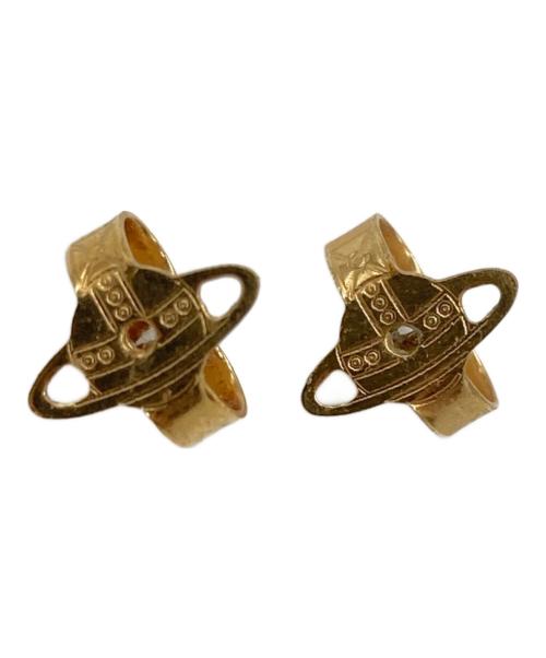 Vivienne Westwood（ヴィヴィアンウエストウッド）Vivienne Westwood (ヴィヴィアンウエストウッド) ROSEMARYフープオーブピアス サイズ:表記なしの古着・服飾アイテム