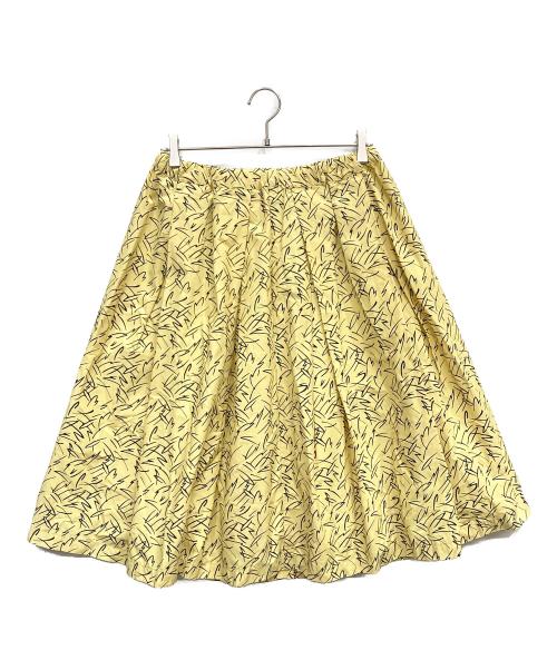 PLAN C（プランシー）PLAN C (プランシー) スカート イエロー サイズ:38の古着・服飾アイテム