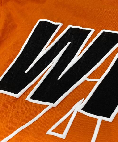 WIND AND SEA（ウィンダンシー）WIND AND SEA (ウィンダンシー) Tシャツ オレンジ サイズ:Mの古着・服飾アイテム