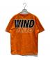 WIND AND SEA (ウィンダンシー) Tシャツ オレンジ サイズ:M：4500円