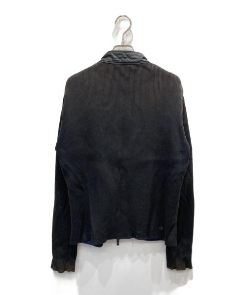 JOSEPH HOMME（ジョゼフ オム）JOSEPH HOMME (ジョゼフ オム) 切替しレザージャケット ブラック サイズ:46の古着・服飾アイテム