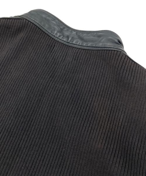 JOSEPH HOMME（ジョゼフ オム）JOSEPH HOMME (ジョゼフ オム) 切替しレザージャケット ブラック サイズ:46の古着・服飾アイテム