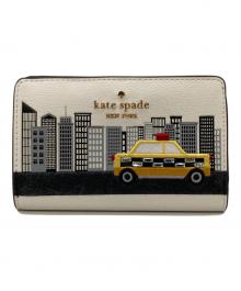 Kate Spade（ケイトスペード）の古着「ビッグ アップル ミディアム ウォレット」