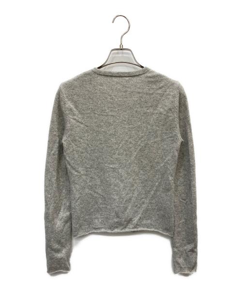 lucien pellat-finet（ルシアン・ペラフィネ）lucien pellat-finet (ルシアン・ペラフィネ) カシミヤカーディガン グレー サイズ:2の古着・服飾アイテム