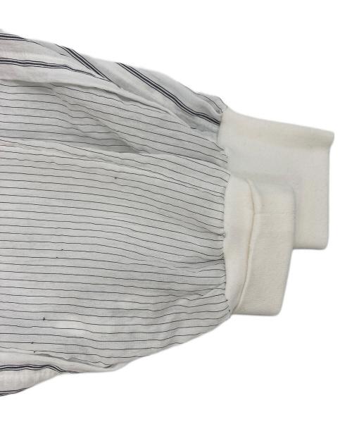 BEARDSLEY（ビアズリー）BEARDSLEY (ビアズリー) ストライプブラウス ホワイト サイズ:Fの古着・服飾アイテム