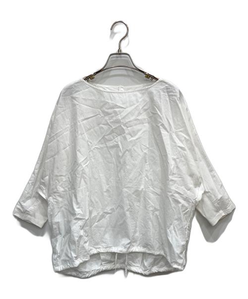 BEARDSLEY（ビアズリー）BEARDSLEY (ビアズリー) ドルマンスリーブブラウス ホワイト サイズ:Fの古着・服飾アイテム
