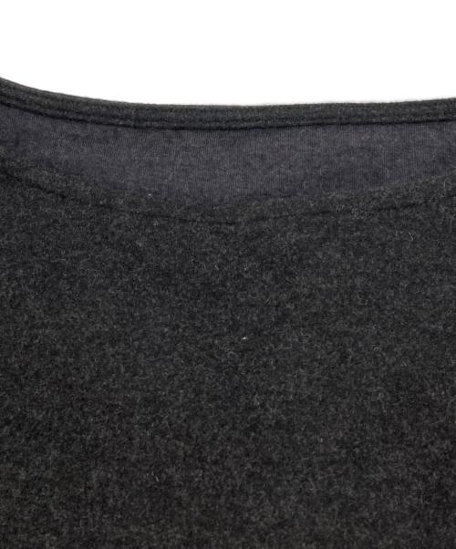 BEARDSLEY（ビアズリー）BEARDSLEY (ビアズリー) ラグランニット ブラック サイズ:FREEの古着・服飾アイテム