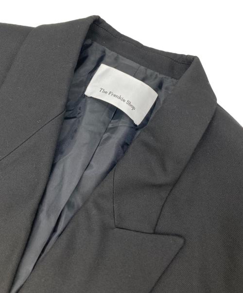 The Frankie shop（フランキーショップ）The Frankie shop (フランキーショップ) oversized double-breasted twill coat ブラック サイズ:XSの古着・服飾アイテム