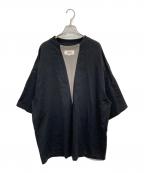 MM6 Maison Margielaエムエムシックスメゾンマルジェラ）の古着「Paneled T-Shirt」｜ブラック