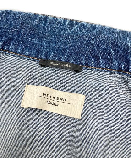 WEEKEND Max Mara（ウィークエンド マックスマーラ）WEEKEND Max Mara (ウィークエンド マックスマーラ) デニムジャケット インディゴ サイズ:44の古着・服飾アイテム