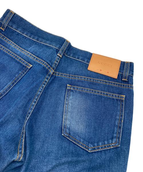 GUCCI（グッチ）GUCCI (グッチ) デニムパンツ インディゴ サイズ:W24の古着・服飾アイテム