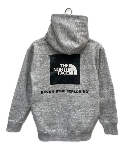 THE NORTH FACE（ザ ノース フェイス）THE NORTH FACE (ザ ノース フェイス) バックスクエアロゴフーディー グレー サイズ:Mの古着・服飾アイテム