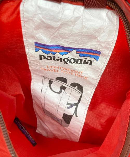 Patagonia（パタゴニア）Patagonia (パタゴニア) LW Travel Tote Pack 22L レッド サイズ:表記なしの古着・服飾アイテム