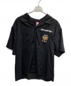 have a good timeハブアグッドタイム）の古着「オープンカラーシャツ」｜ブラック