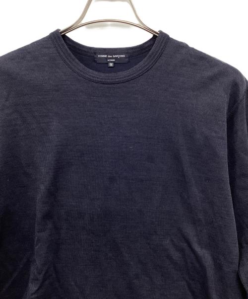 COMME des GARCONS HOMME（コムデギャルソン オム）COMME des GARCONS HOMME (コムデギャルソン オム) ドッキングカットソー ネイビー サイズ:Mの古着・服飾アイテム