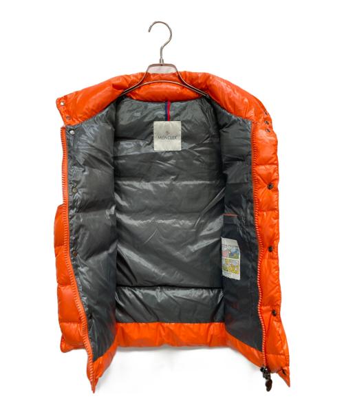 MONCLER（モンクレール）MONCLER (モンクレール) ｢TIB GILET｣ダウンベスト オレンジ サイズ:3の古着・服飾アイテム