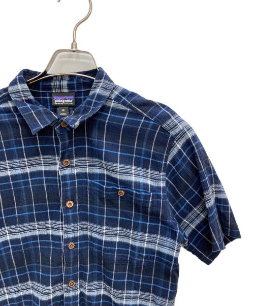 Patagonia（パタゴニア）Patagonia (パタゴニア) チェックシャツ ブルー サイズ:XSの古着・服飾アイテム