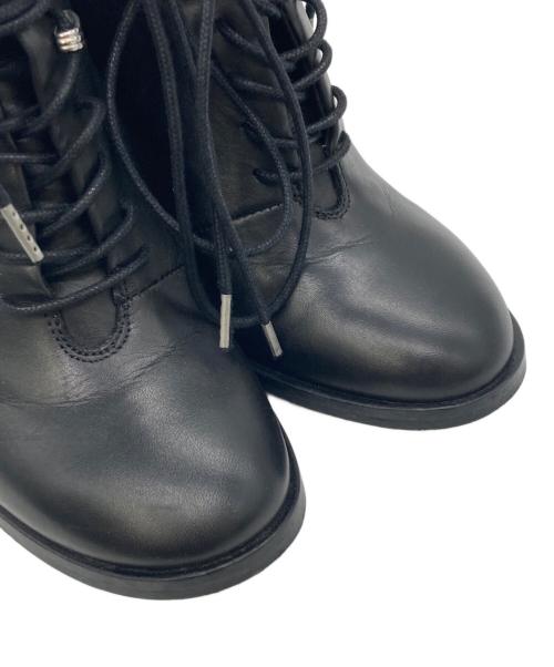 DIESEL（ディーゼル）DIESEL (ディーゼル) レースアップブーツ ブラック サイズ:37の古着・服飾アイテム