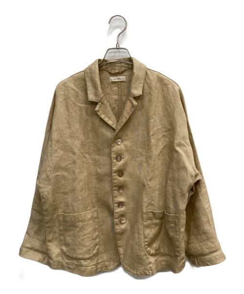 nest Robe（ネストローブ）nest Robe (ネストローブ) リネンジャケット ベージュ サイズ:表記なしの古着・服飾アイテム