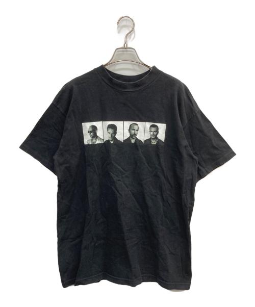 U2（ユーツー）U2 (ユーツー) 90's U2 ツアーTシャツ ブラック サイズ:Lの古着・服飾アイテム
