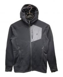 SALOMON（サロモン）の古着「フリースジャケット」｜ブラック